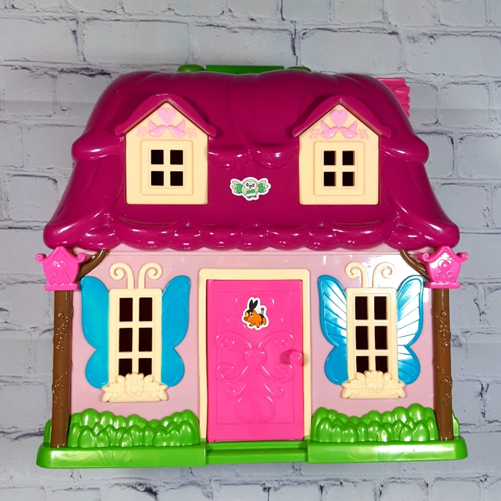 Calico Critters Lil Woodzeez The Hoppingood's Deluxe Countryside Cottage EUC